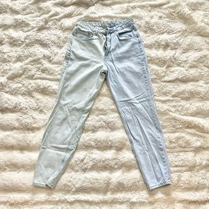 The Ragged Priest Two Tone High Waist Jeans